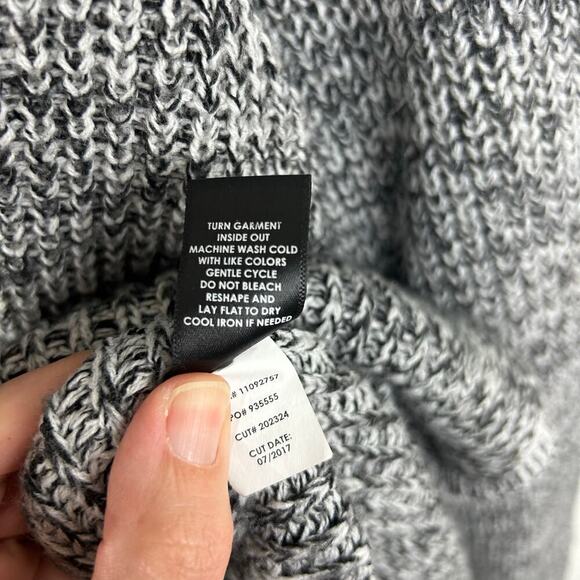 Torrid Cutout Shoulder Gray Sweater - Picture 9 of 9